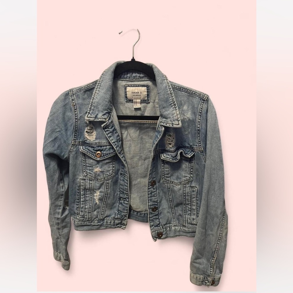 Forever 21 Light Blue Denim Jacket